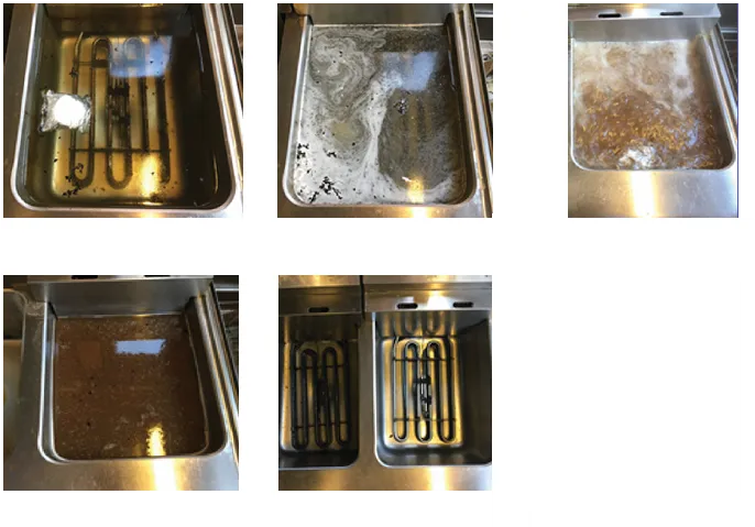 Derfor holder frityroljen seg “fresh” lenger når frityrkokeren blir riktig rengjort.