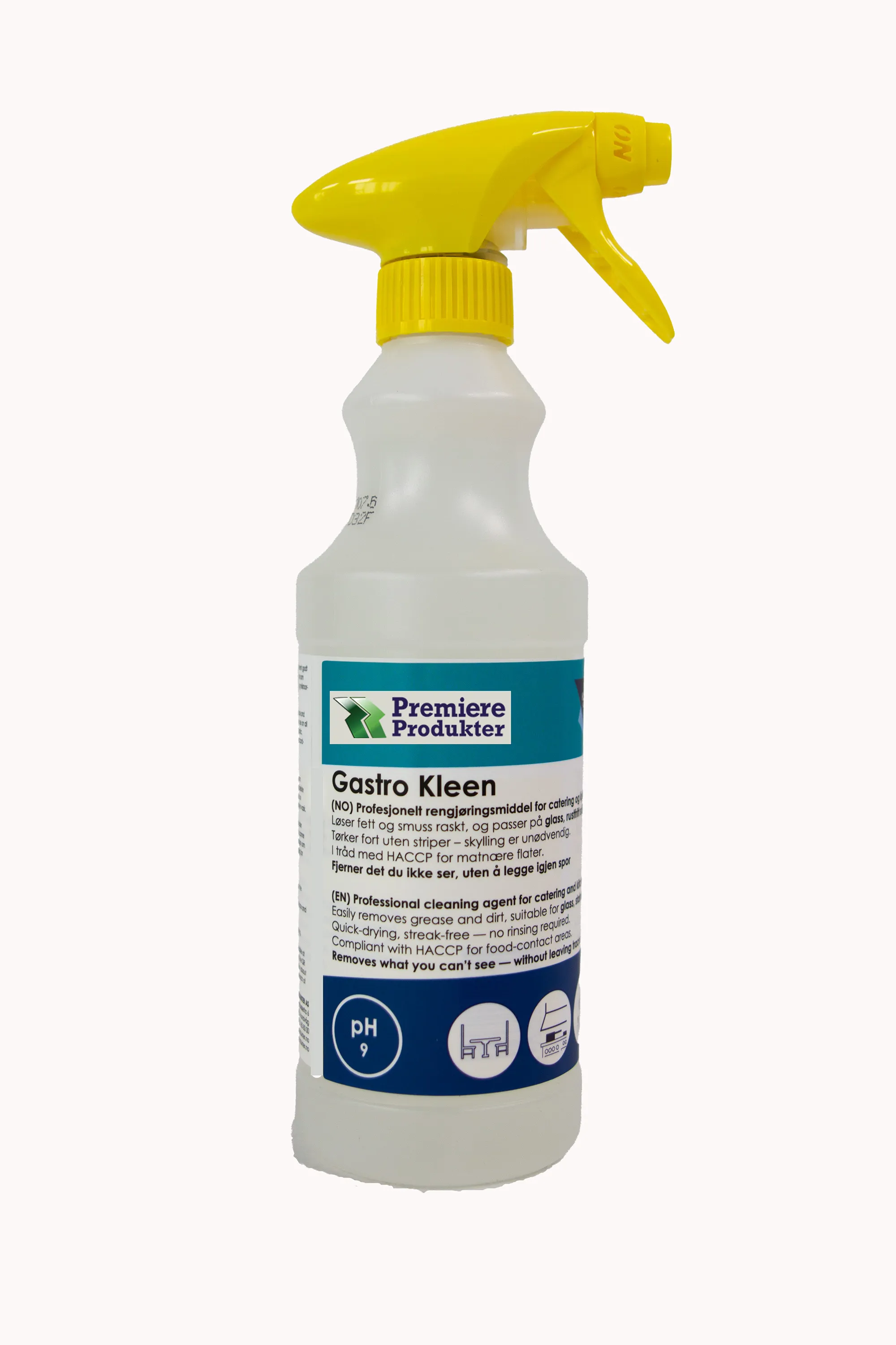 Gastro Kleen – Effektiv Rengjøring for Ferskvareområder *fl a 0,5lt