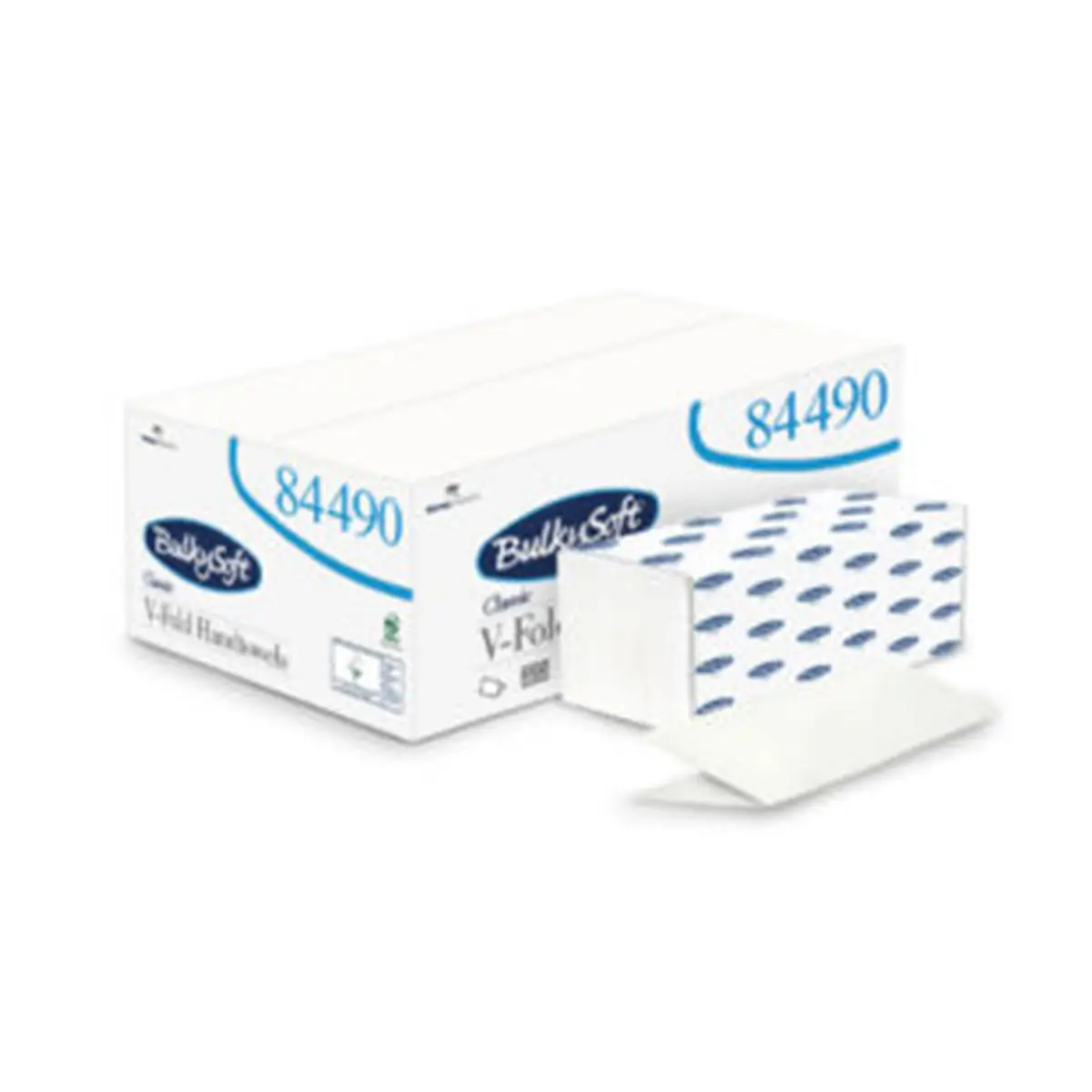 Singelfold "V-Falset Easy Flush" Classic 2 lag *Krt a 3000