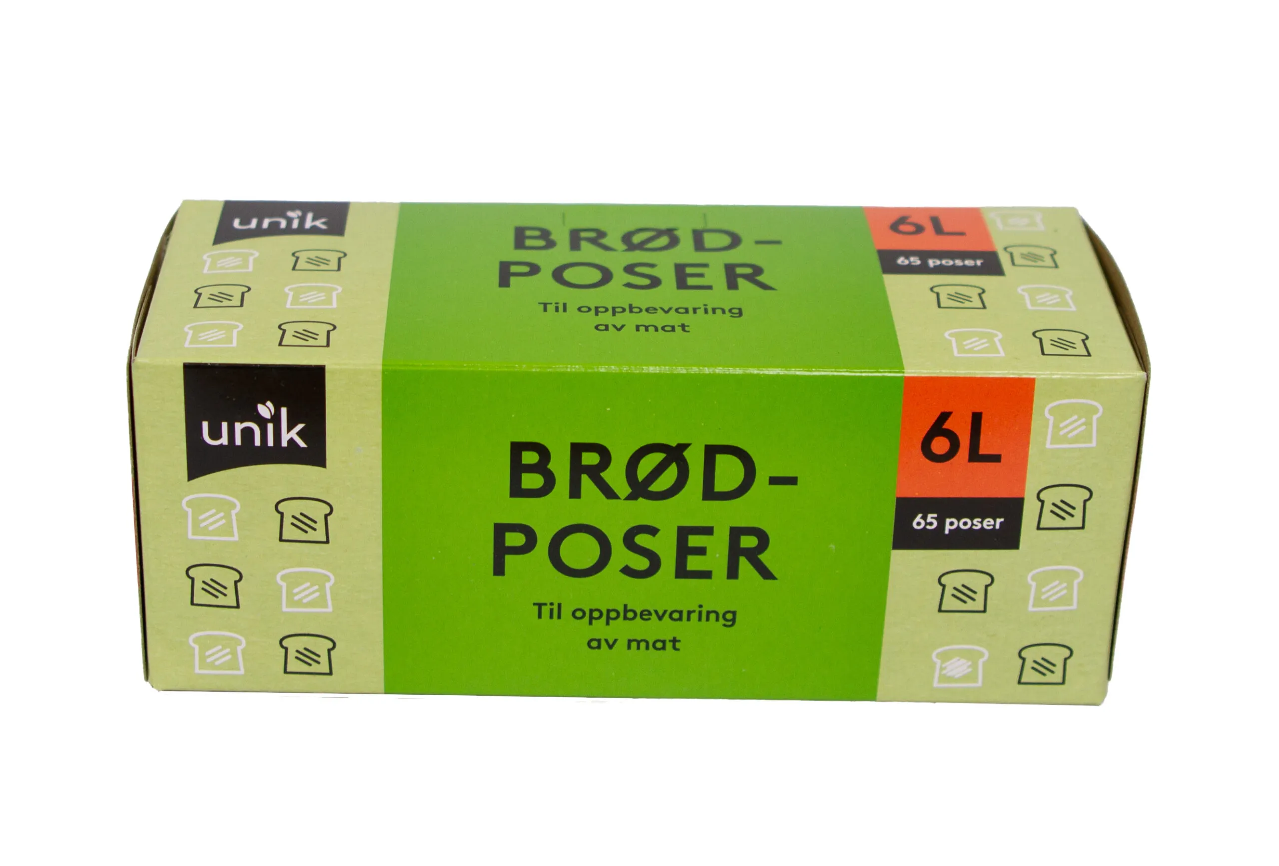 Brødpose økonomi * rl a 65 stk