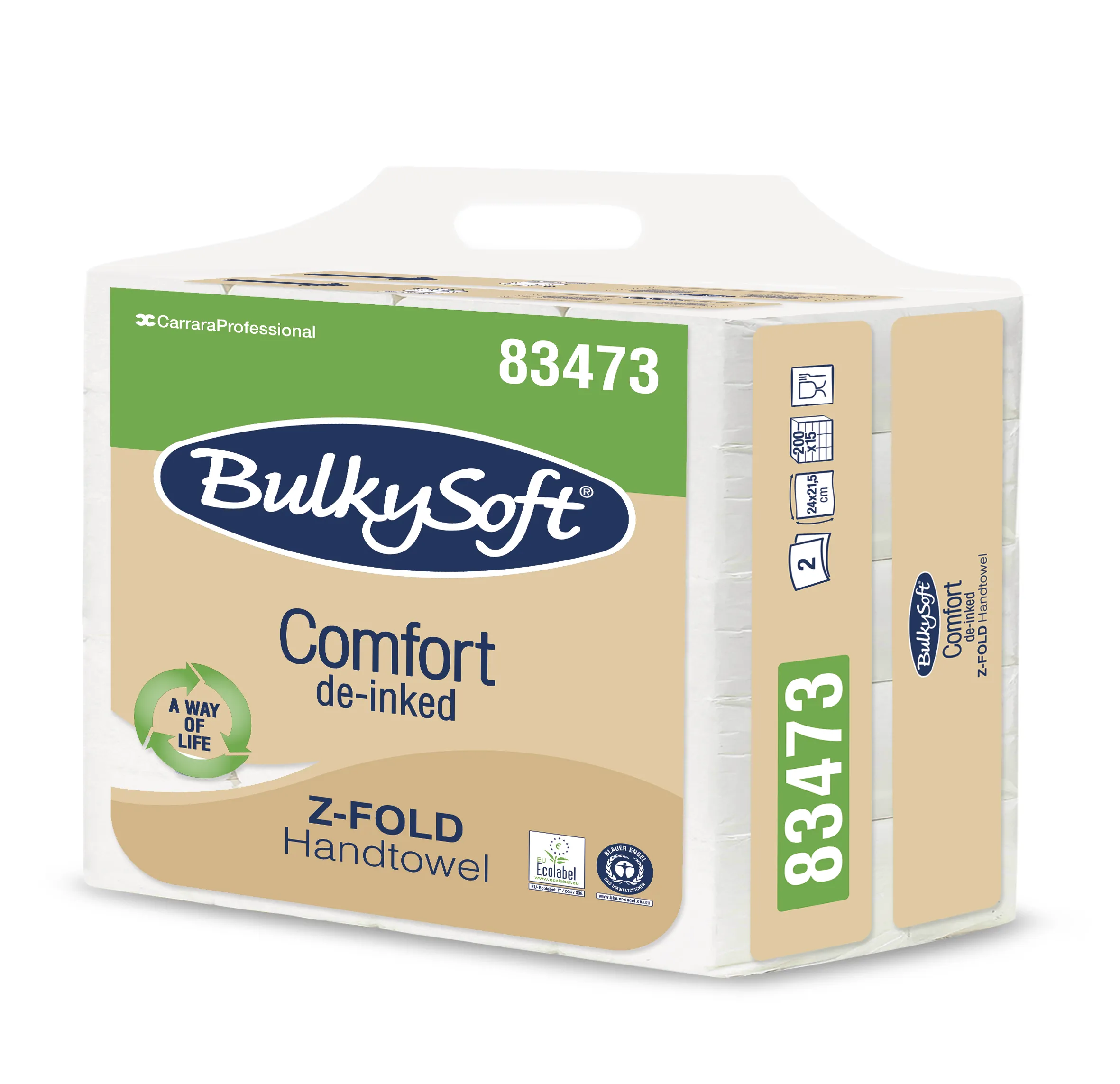 Multifold Easybag "Z-Falset"- Comfort 2 lag. *krt a 3000 ark