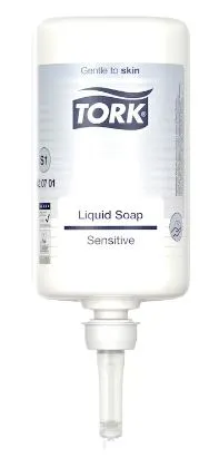 Tork Sensitiv Flytende Såpe (420701) *Krt a 6 fl - 1lt