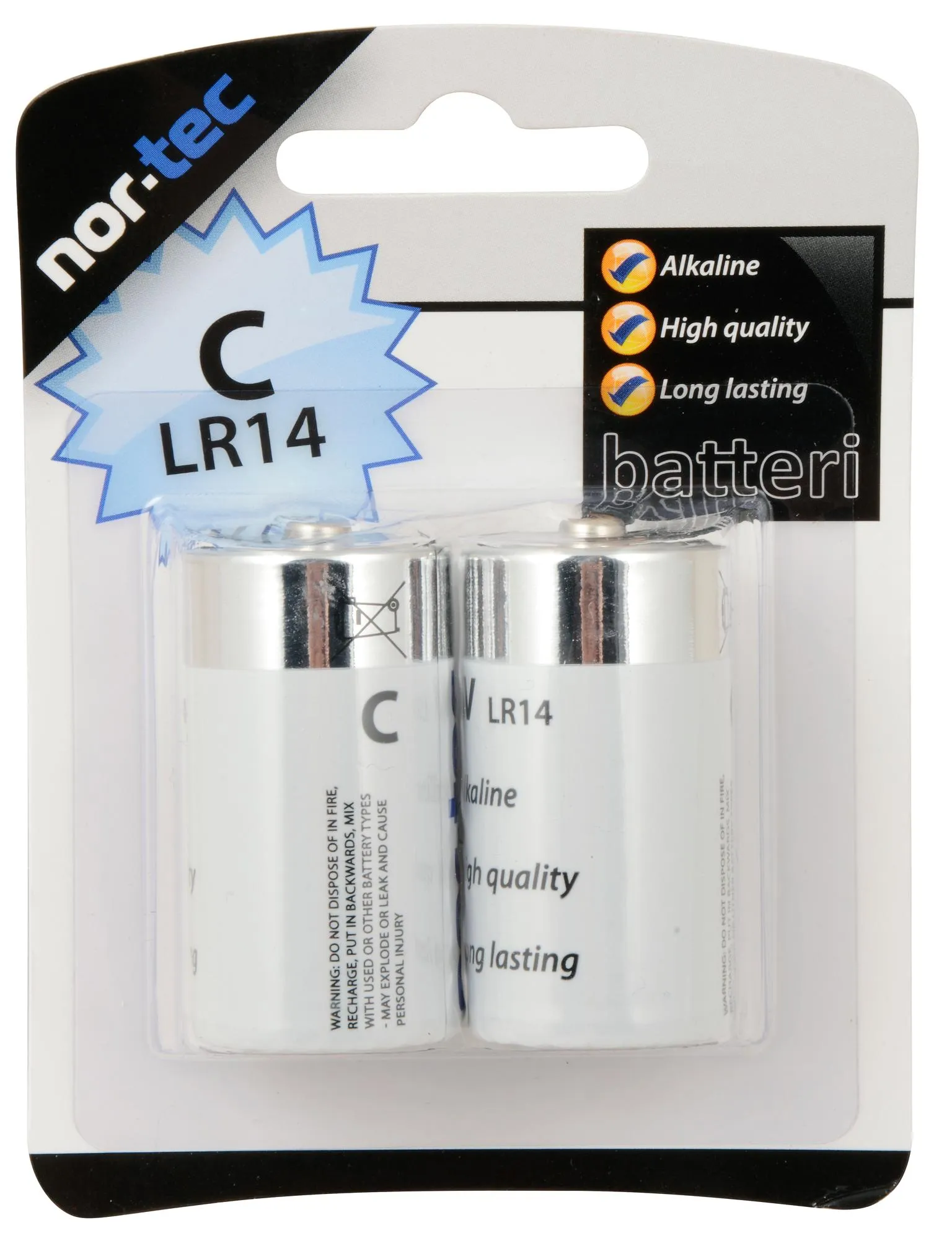 Batterier til dispensere og utstyr