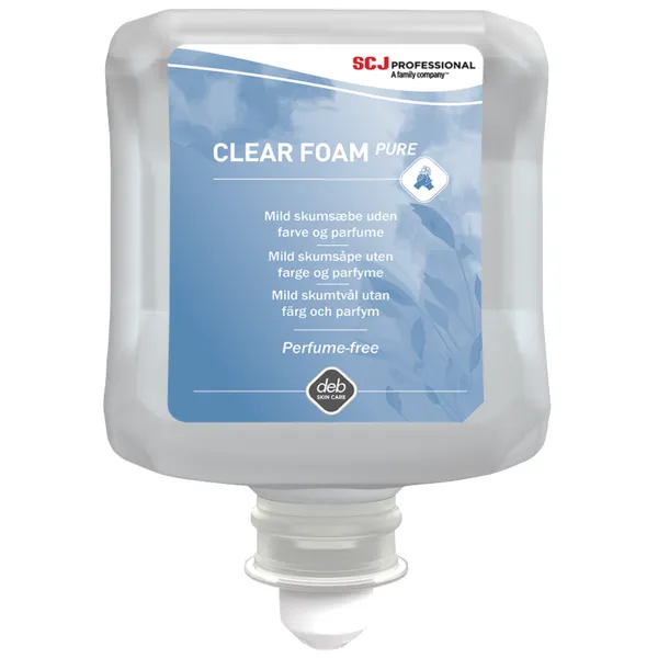 DEB CLEAR FOAM PURE 1 L , *Krt à 6 pk