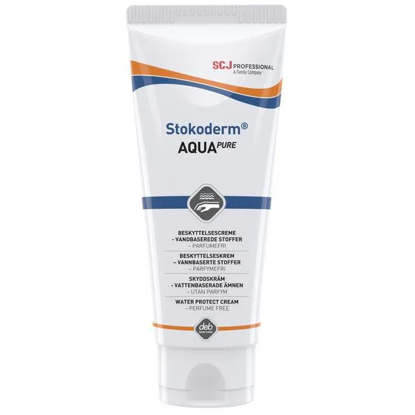 DEB Håndkrem Stokoderm Aqua PURE 100ml *Krt a 12 tuber