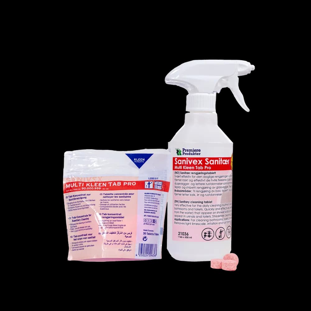 Sanivex Sanitær multi kleen tab *pose a 30x3gr tabletter