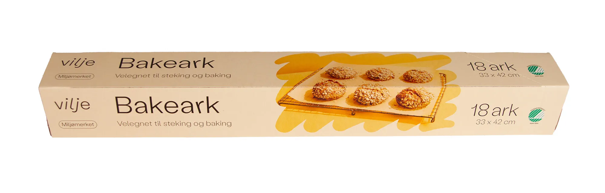 Bakepapir ark * Pk a 18 ark