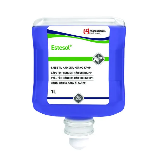 DEB Flytende Såpe Estesol Lotion Wash 1lt *krt à 6 fl