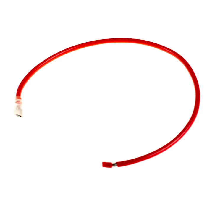 WIRE 14AWG 187 TERMINAL 280MM *BLACK*
