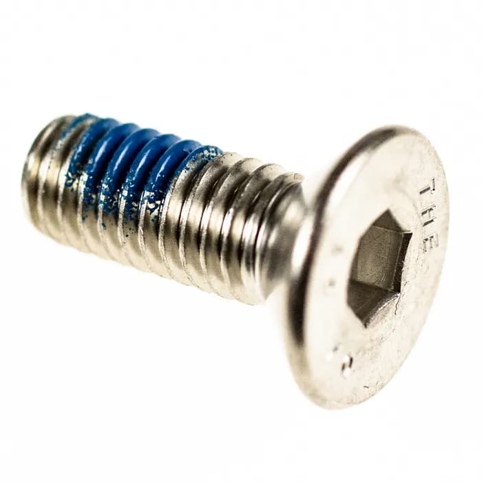 KIT SCREW 6X16MM FH ALLEN NYLOK INOX [100PCS]