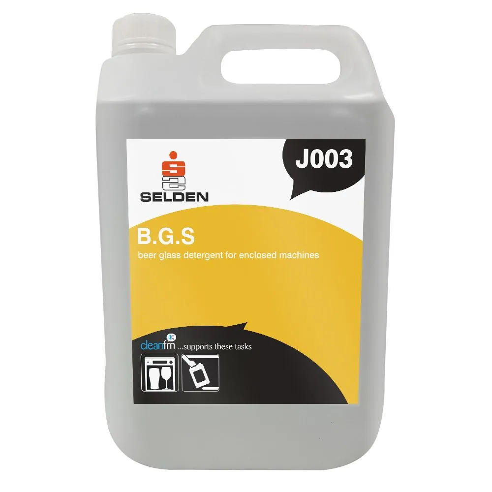 Selchem BGS flytende maskinoppvaskmiddel Glass * kn a 5 lt.