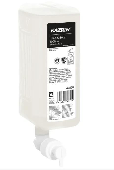 Katrin Såpe Head & Body (47550) 1 lt *krt a 6 fl