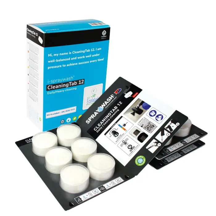 i-SprayWash CleaningTab 12 u/parfyme *bx a 18 stk