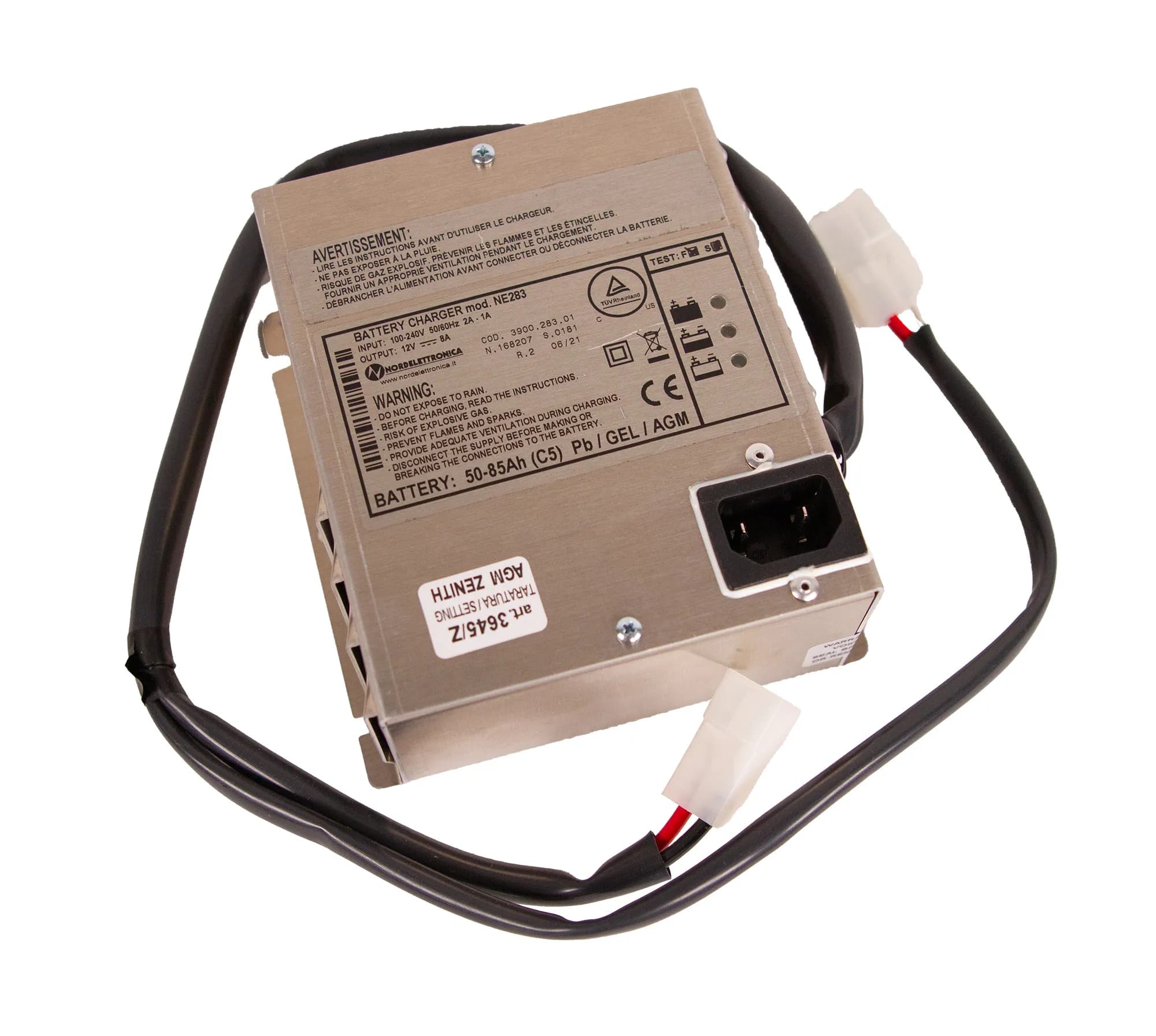 Batterilader til Eureka E36 B 12V-8A
