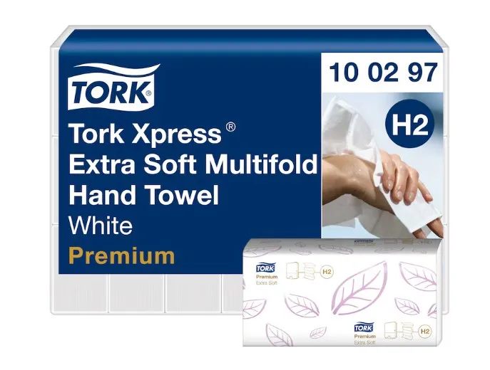 Tork Xpress Ekstra mykt Multifold H-Tørk(100297) *krt a 2100