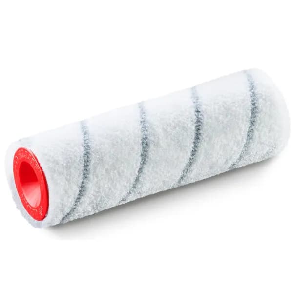 Malerrull stikk nylon6 grå stripe 25 cm