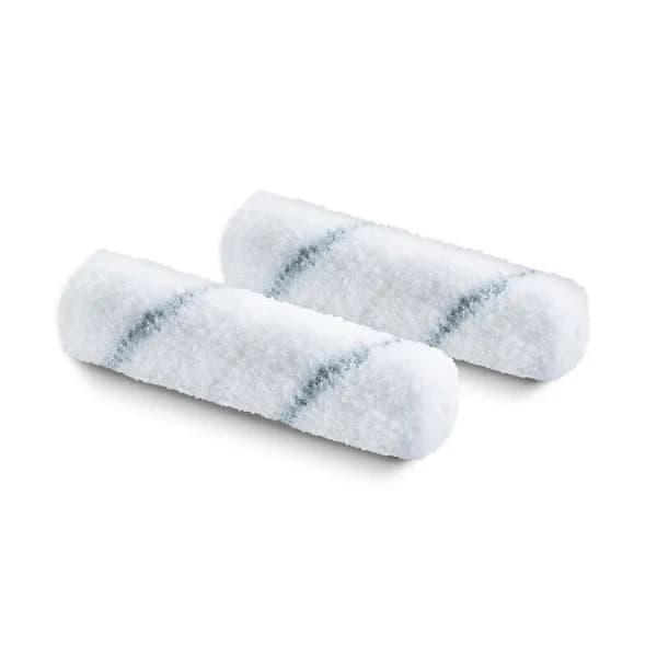 Malerrull Nylon6 grå stripe 10 cm *pk a 2 stk