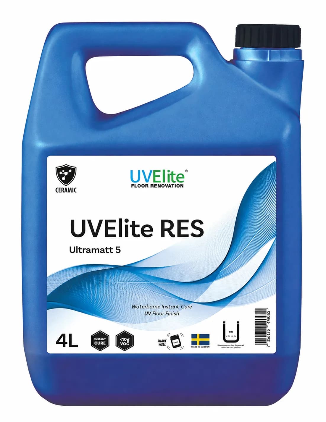 UVElite RES Gulvlakk 5 - Ultramatt *kn a 4L