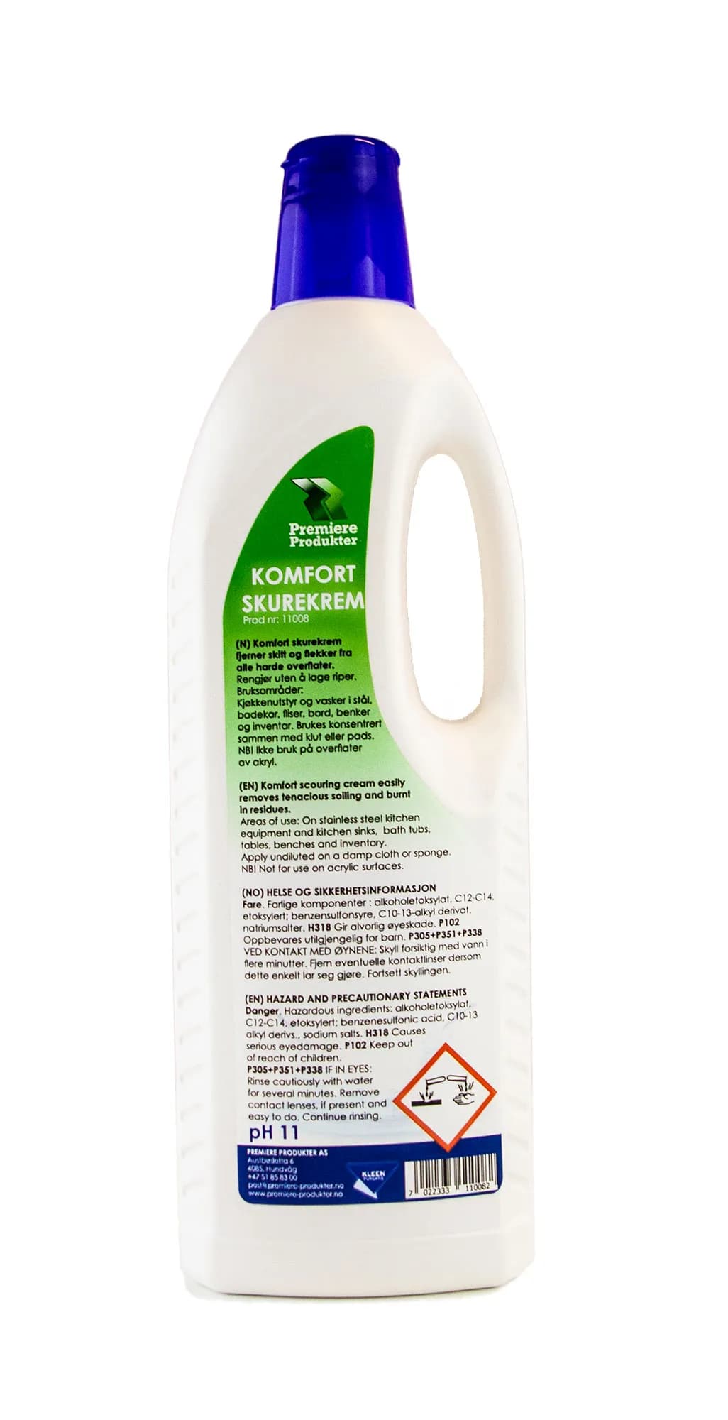 Komfort skurekrem * fl a 1 lt