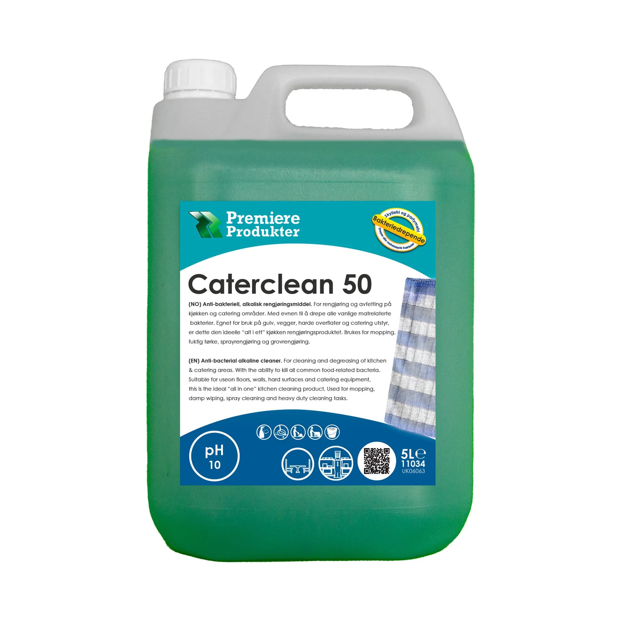 CaterClean 50 - Avfetting på kjøkken og cateringområder * kn a 5 lt.