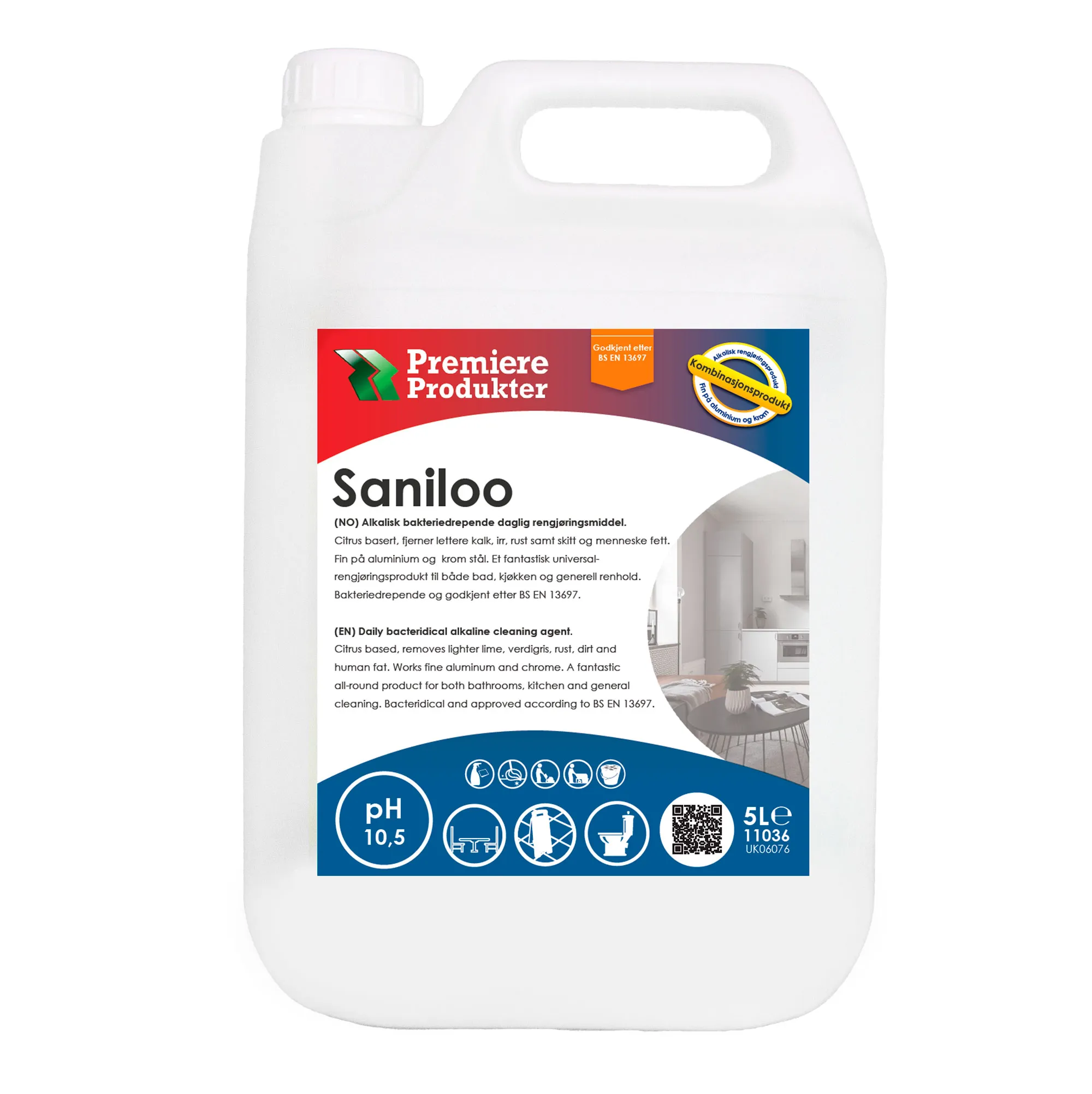 Saniloo Allrengjøring * kn a 5 lt.