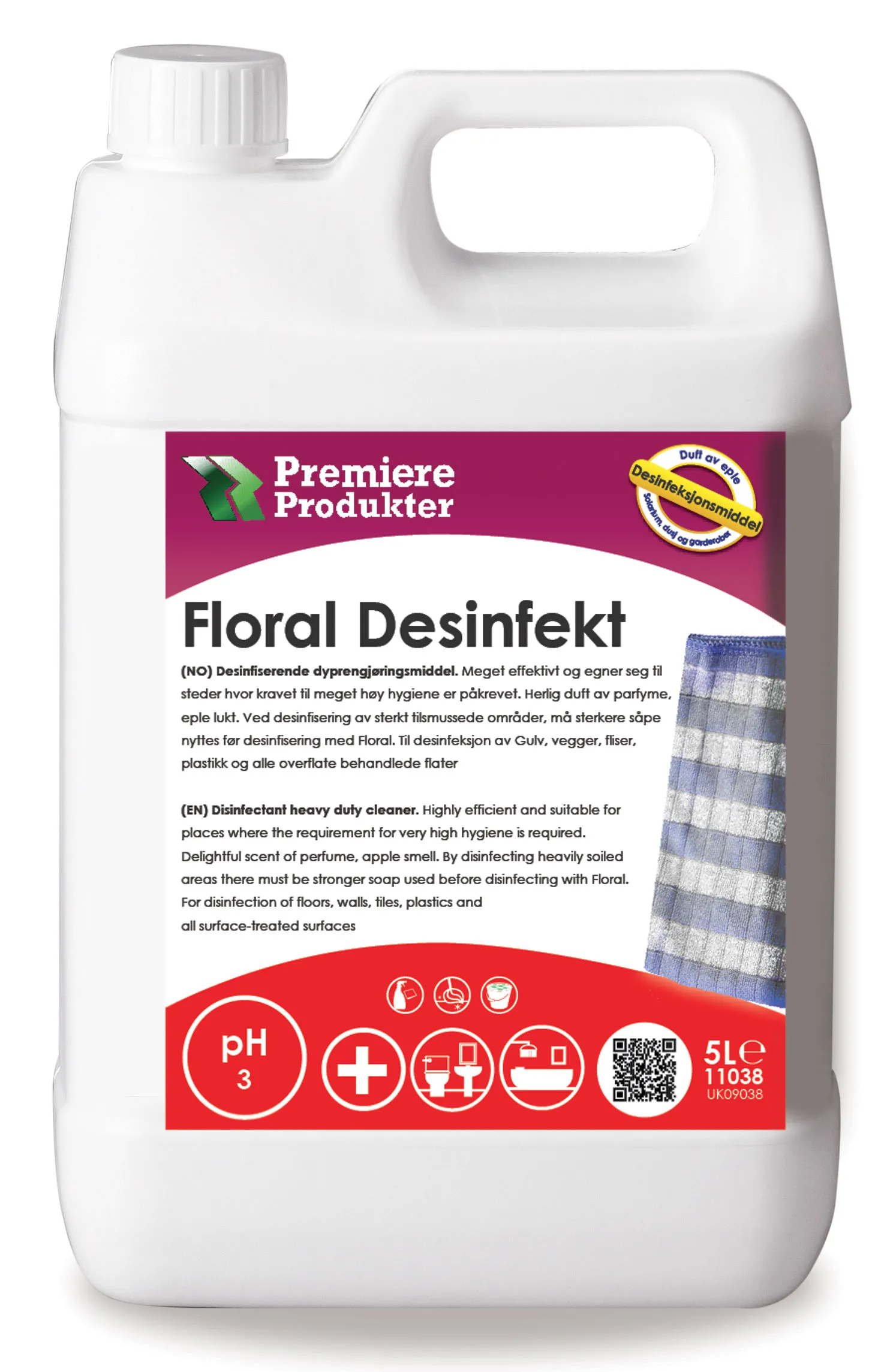 Floral desinfekt * kn a 5 lt.