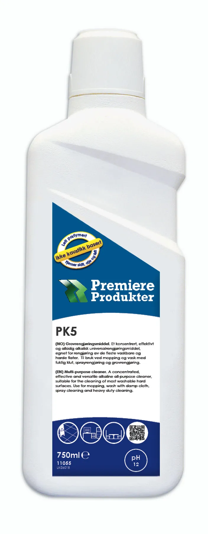 PK 5 grovrengjøring * fl a 0,75 lt