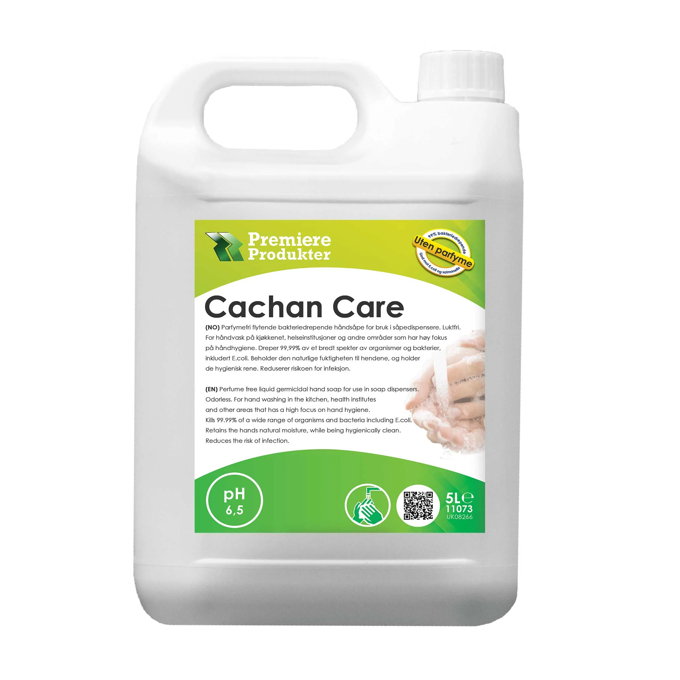 Håndsåpe Cachan Care bakteriedrepende * kn a 5 lt.