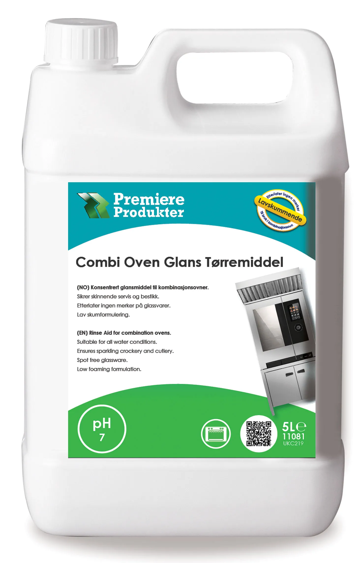 Combi Oven Glans Tørremiddel *kn a 5 lt