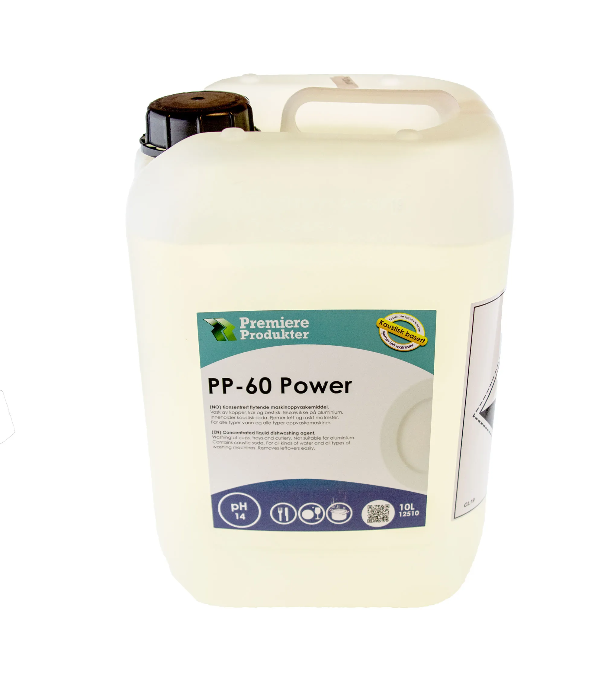 PP 60 Power Flytende Maskinoppvask * kn a 10 lt.