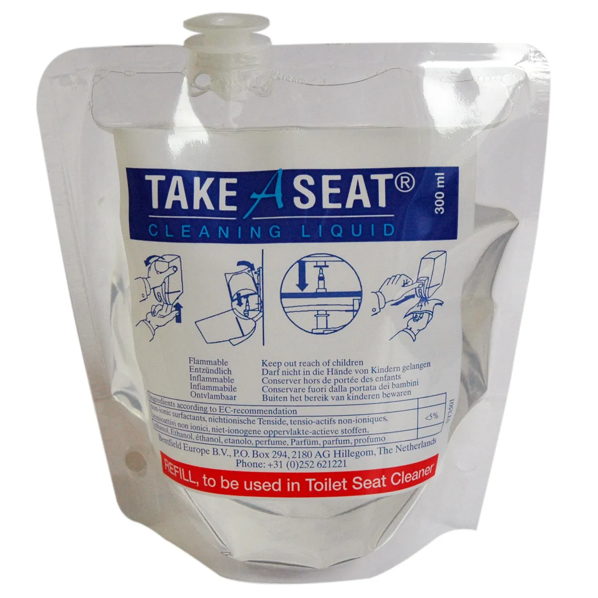 Toalettsete vask refill *pk a 400 ml