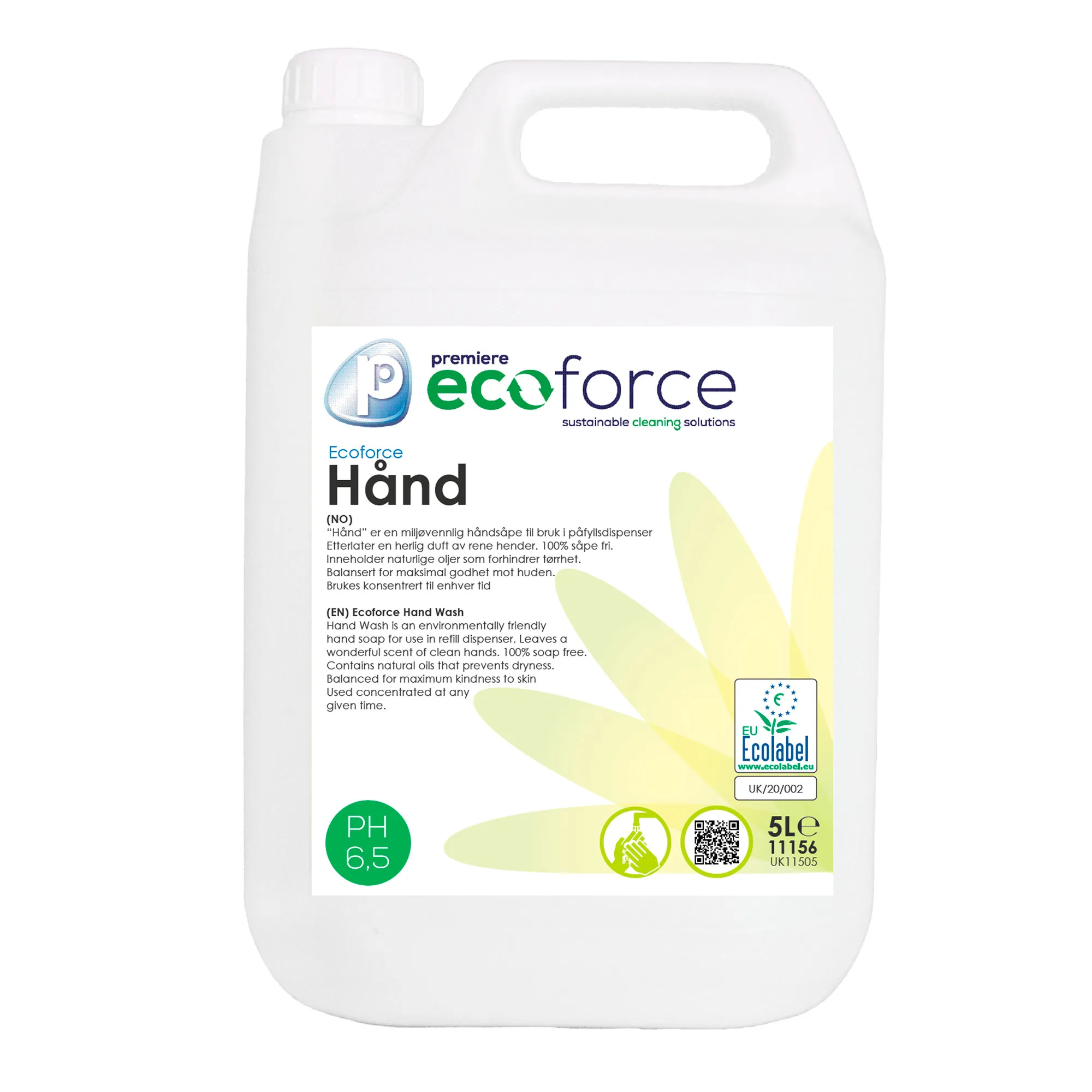 Håndsåpe Ecoforce Hånd * kn a 5 lt