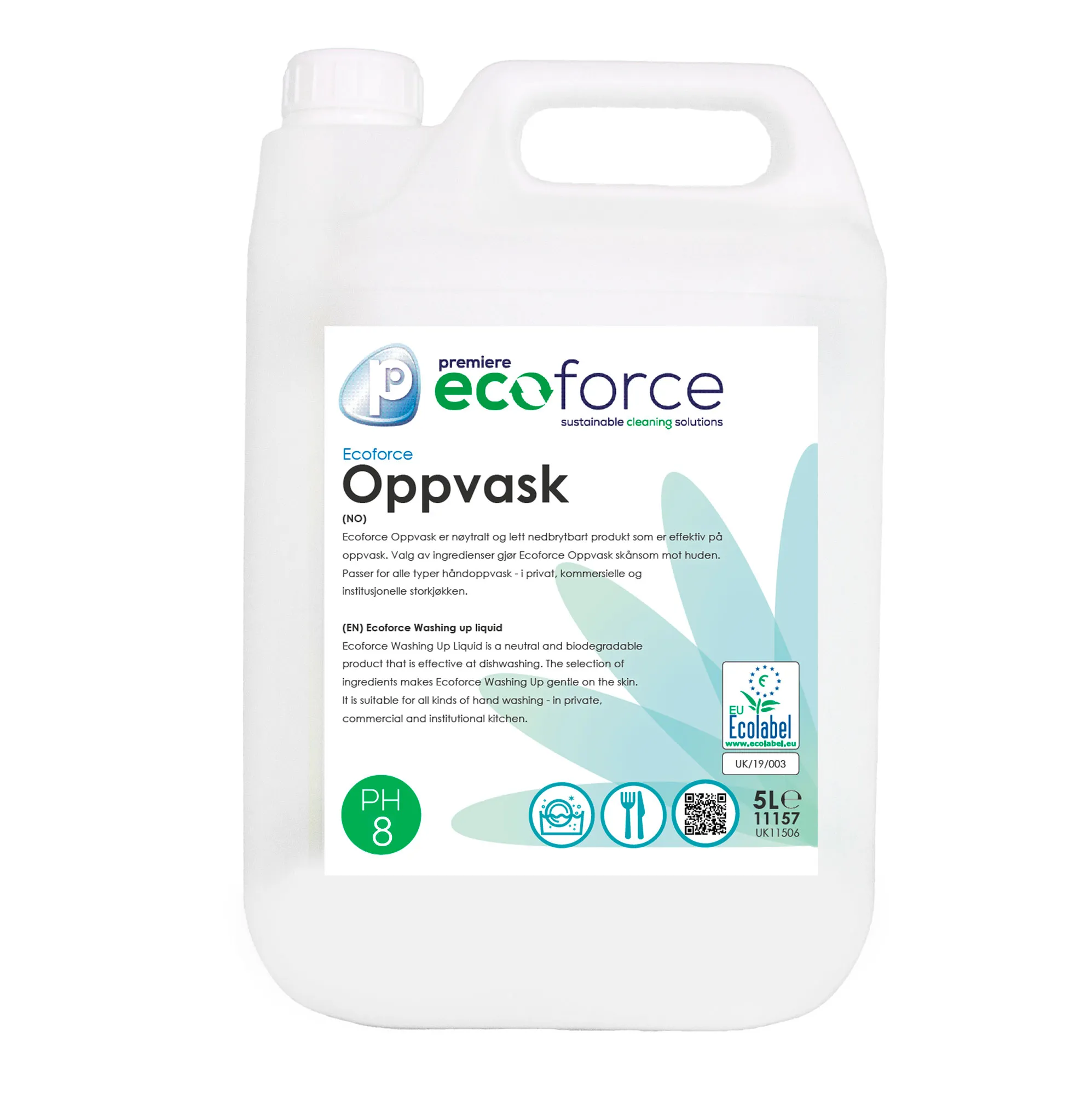 Ecoforce Oppvask *Kn a 5 lt.