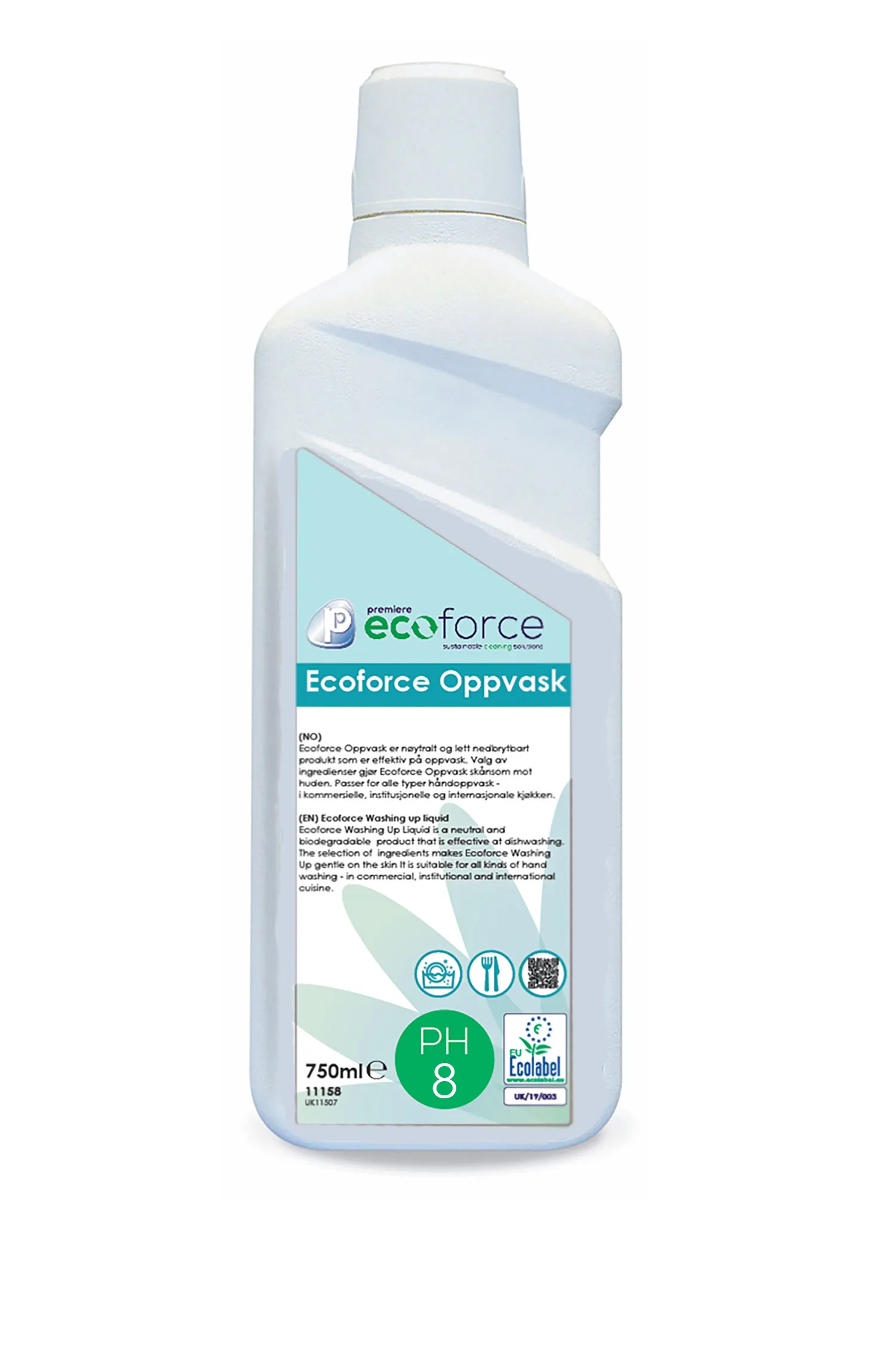 Ecoforce Oppvask *fl a 0,75 lt