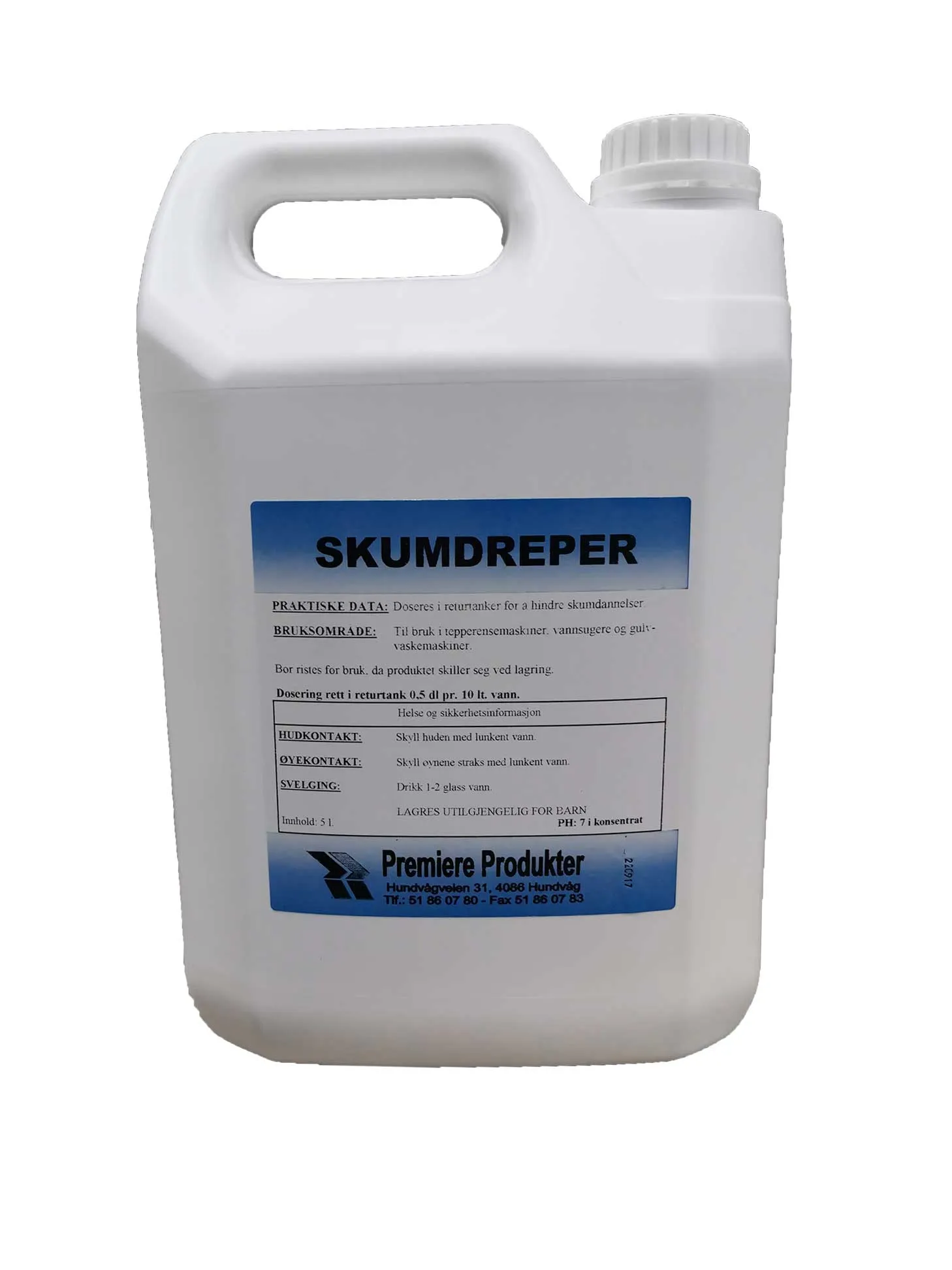 Skumdreper * kn a 5 lt.