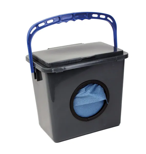Dispenser til Just Once Blå Non Woven klut 33x33cm