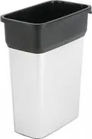 Geo Avfallsbeholder 55lt, Metall/Sort Vileda (137660)