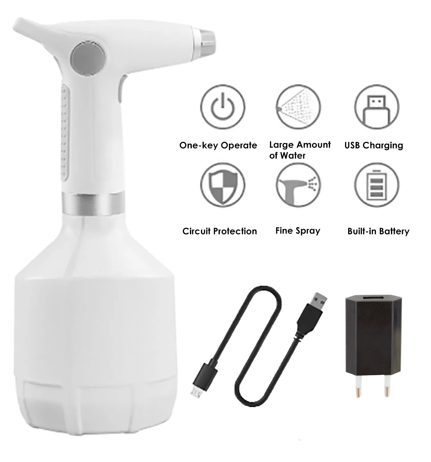 Misty U9k elektrisk spraykanne 1 lt