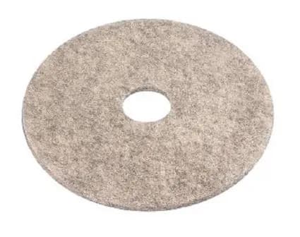 17" Naturfiber Grå polerpad. 1000-3000 omd.