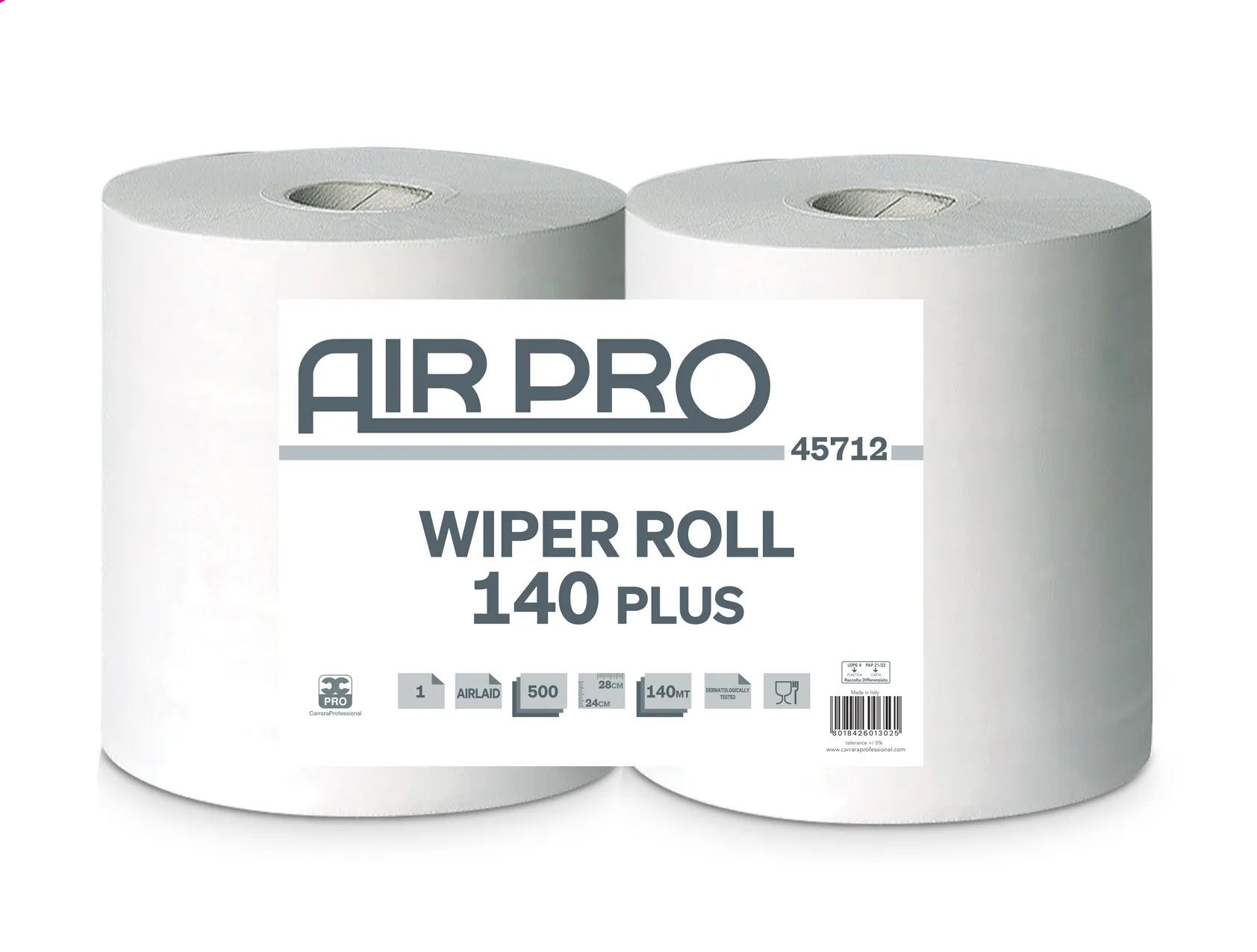 Endagsklut Air-Pro på rull 140 Plus, 1 lag Krt a 2 rl