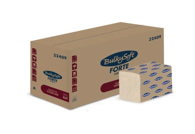 Dispenser serviett Forte Havana System One 2-lag*krt a 4000 ark