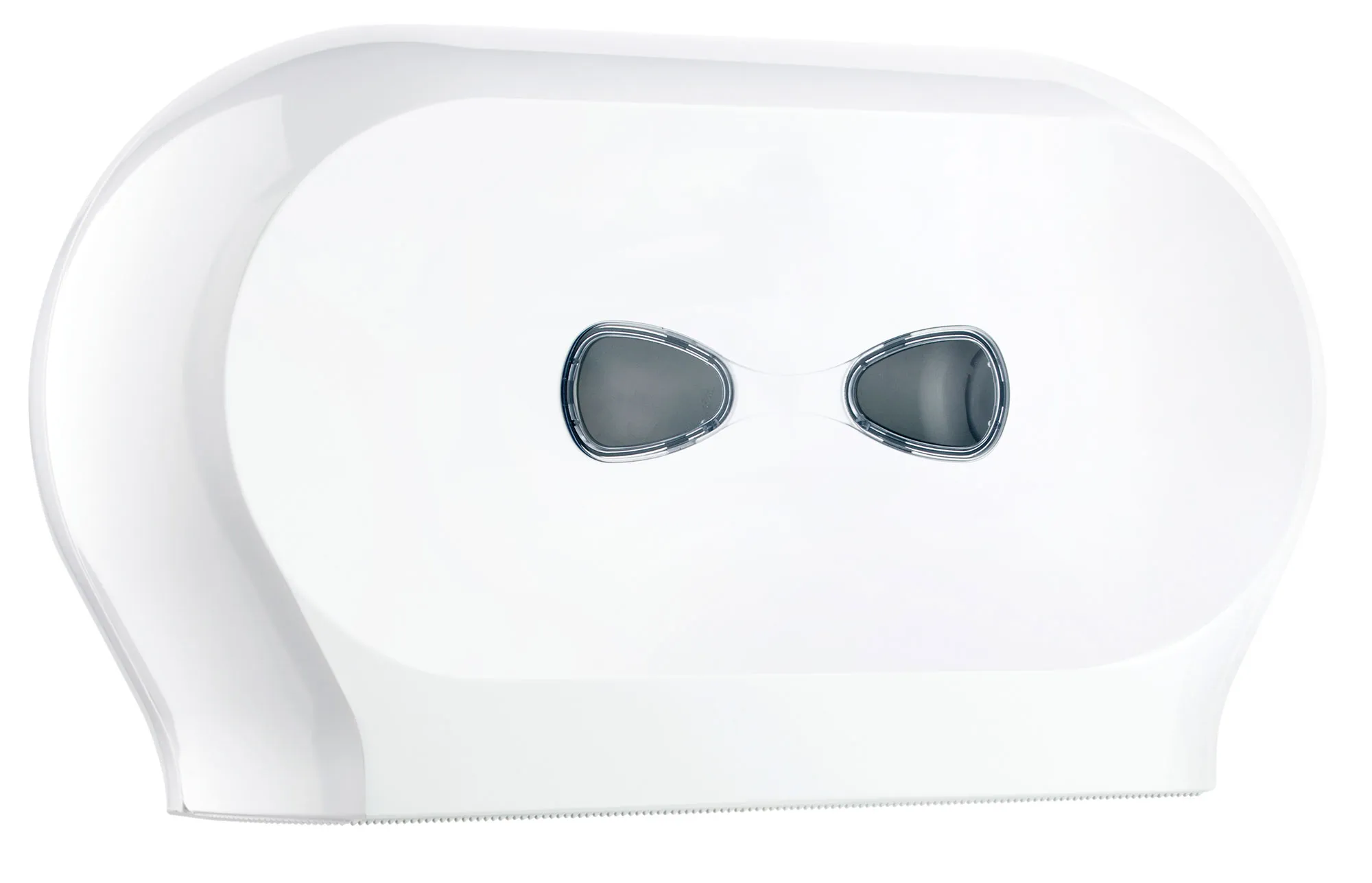 Dobbel T-tørk mini dispenser (773) Hvit