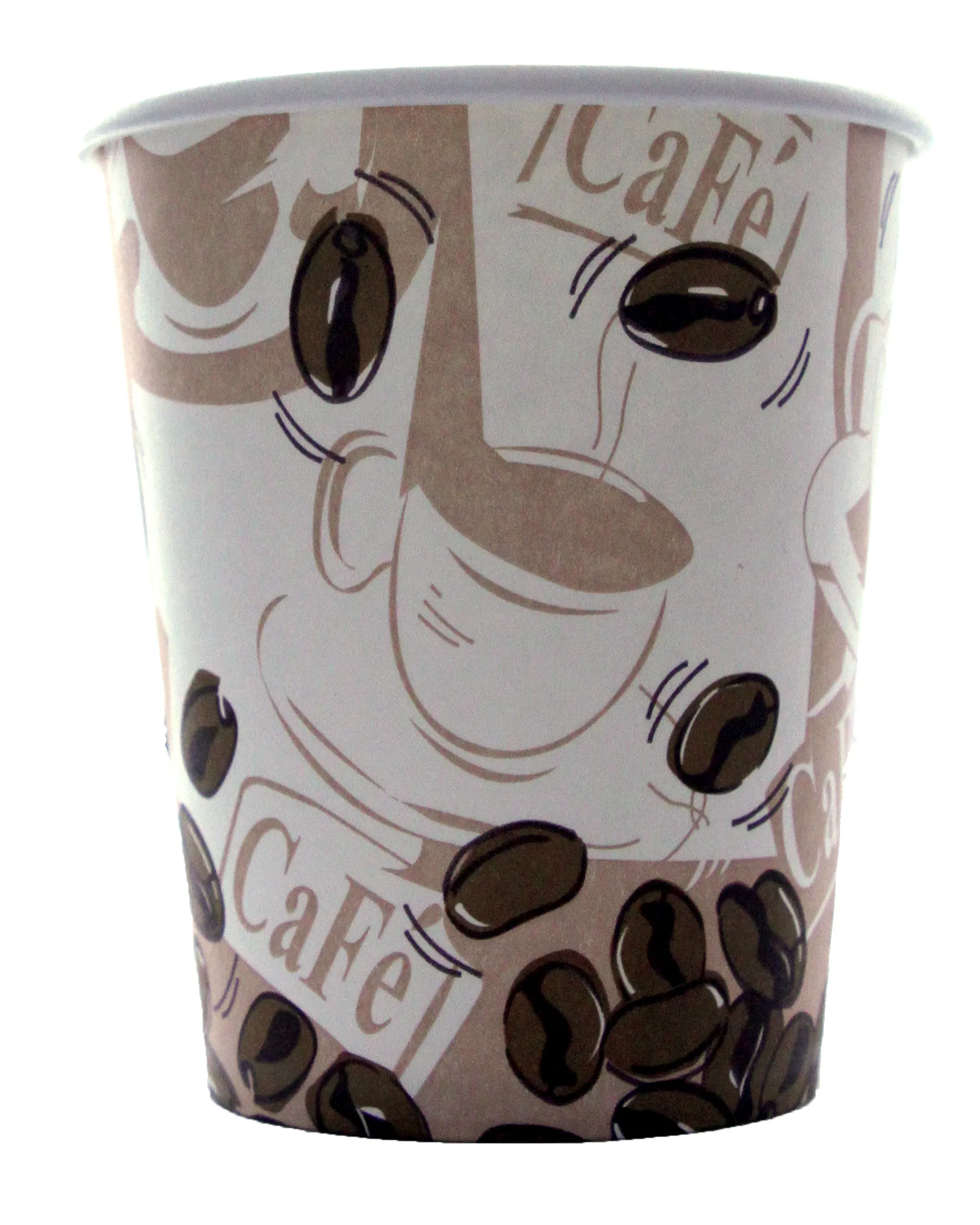 Pappbeger "Hot Singel" 24 cl / 8 oz *krt a 1000 stk