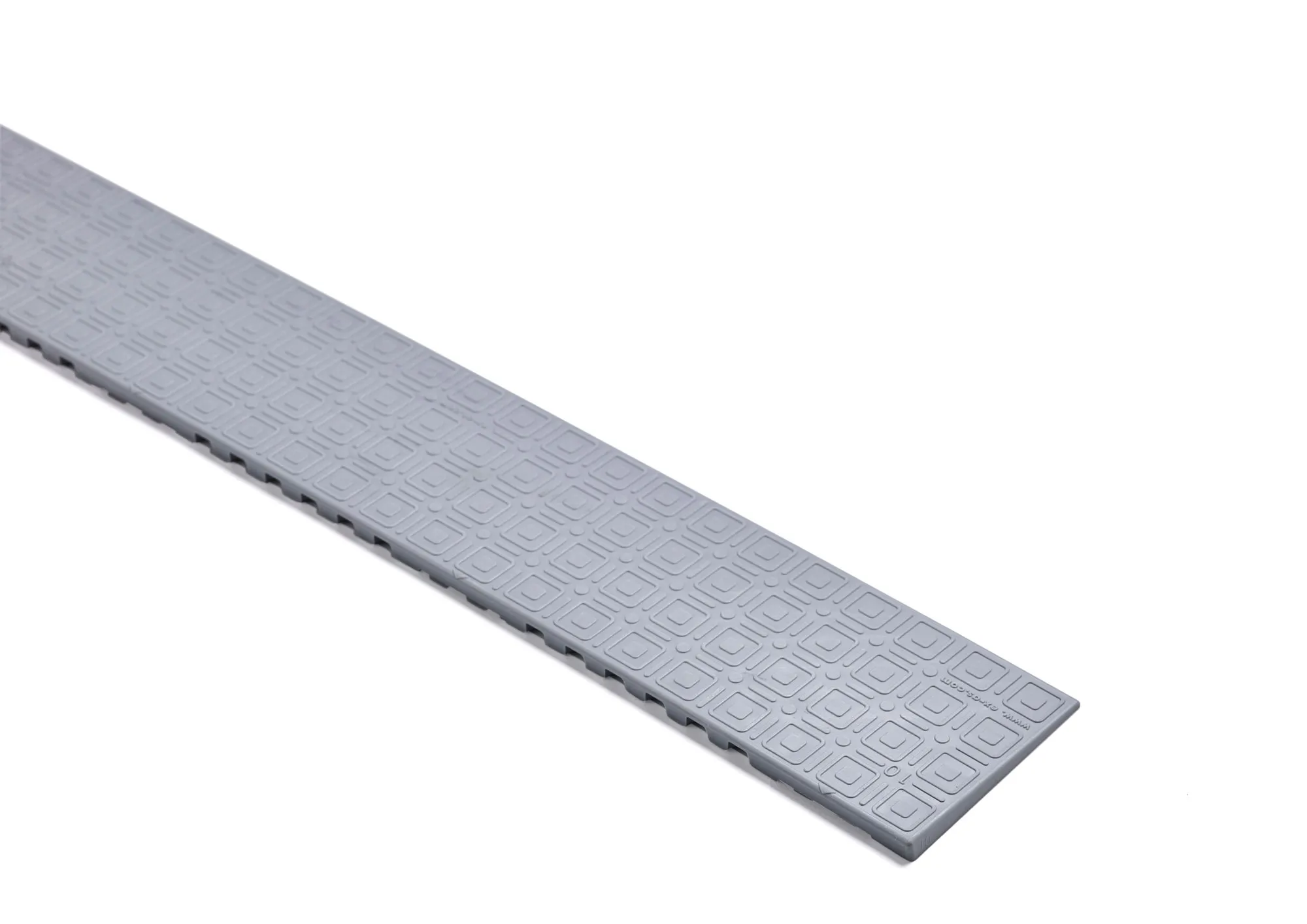 Terskelrampe 10X100mm myk plast 100cm