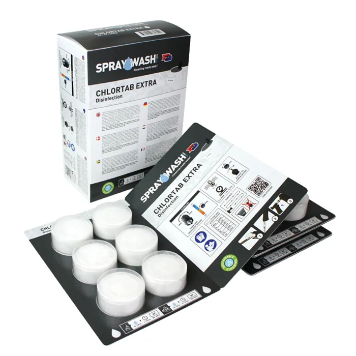 UTGÅTT! i-SprayWash ChlorTab Extra *bx a 18 stk