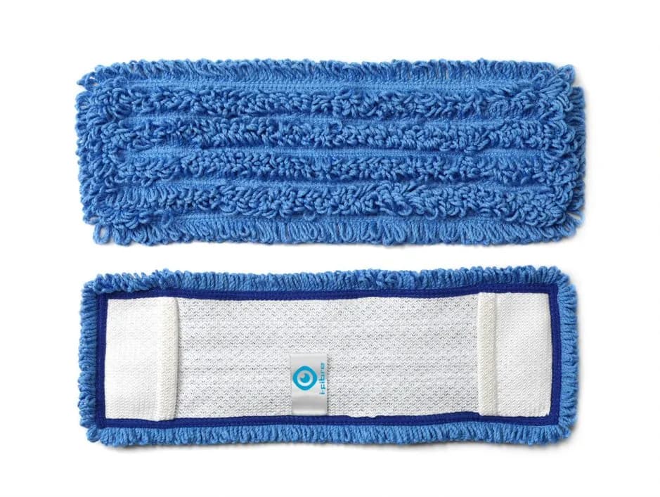 I-fibre mopp blå