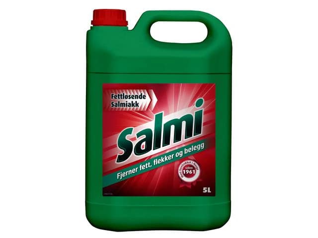 Salmiakk - Effektiv Rengjøring av Fettflekker og Belegg * kn a 5 lt.
