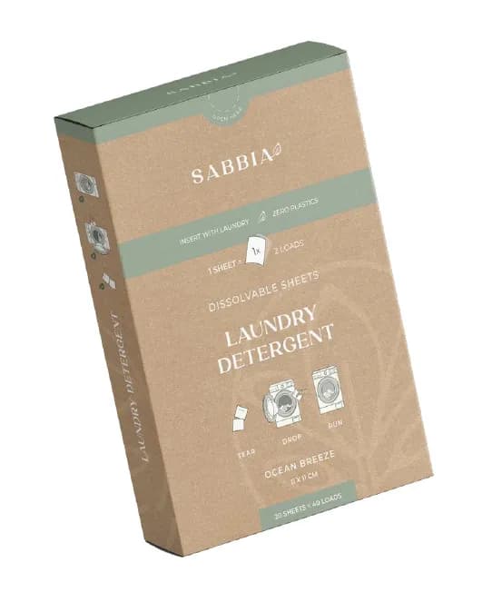 Laundry Detergent SHEET - Ocean Breeze *40 vask