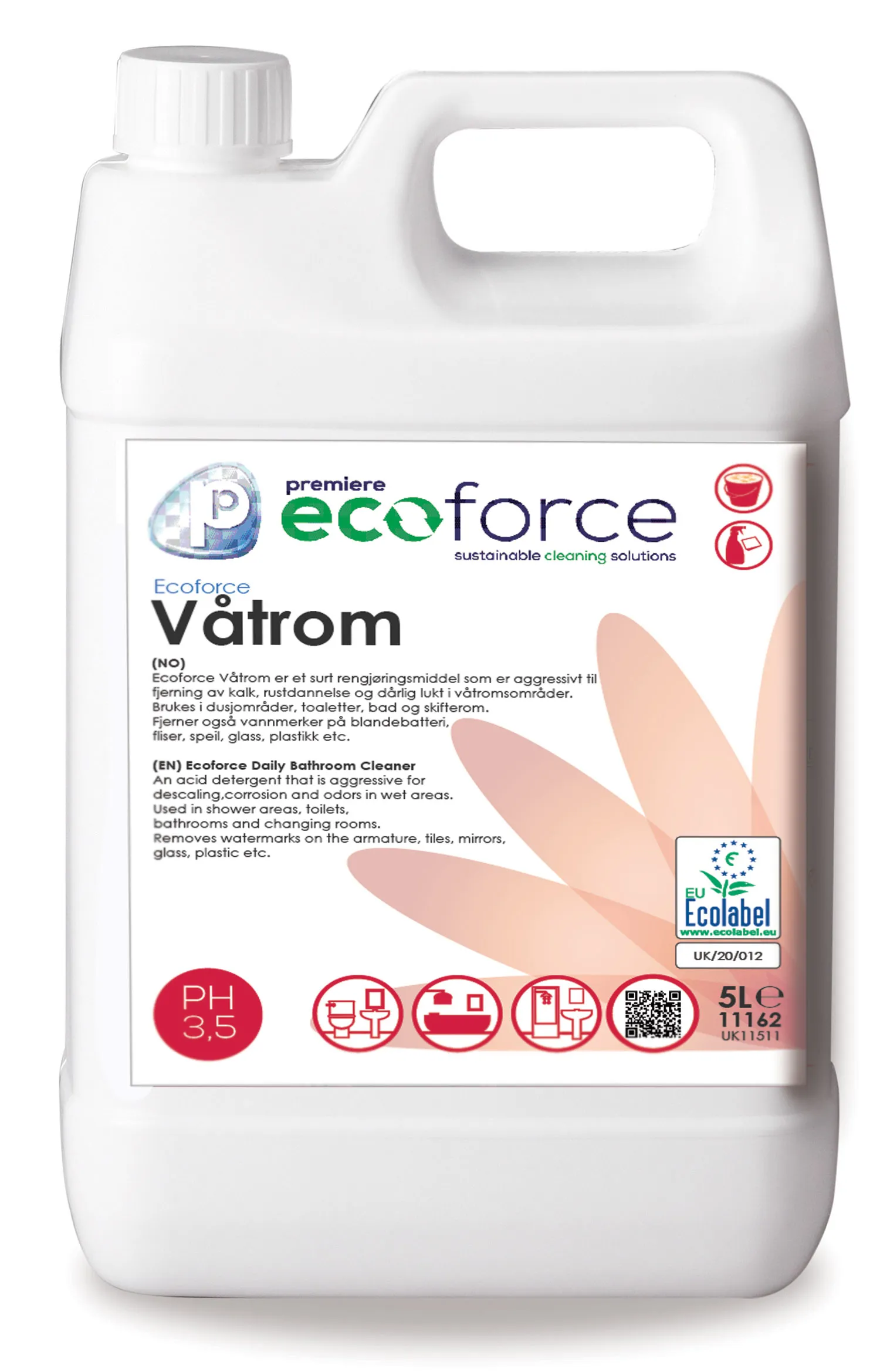 Ecoforce Våtrom * kn a 5 lt