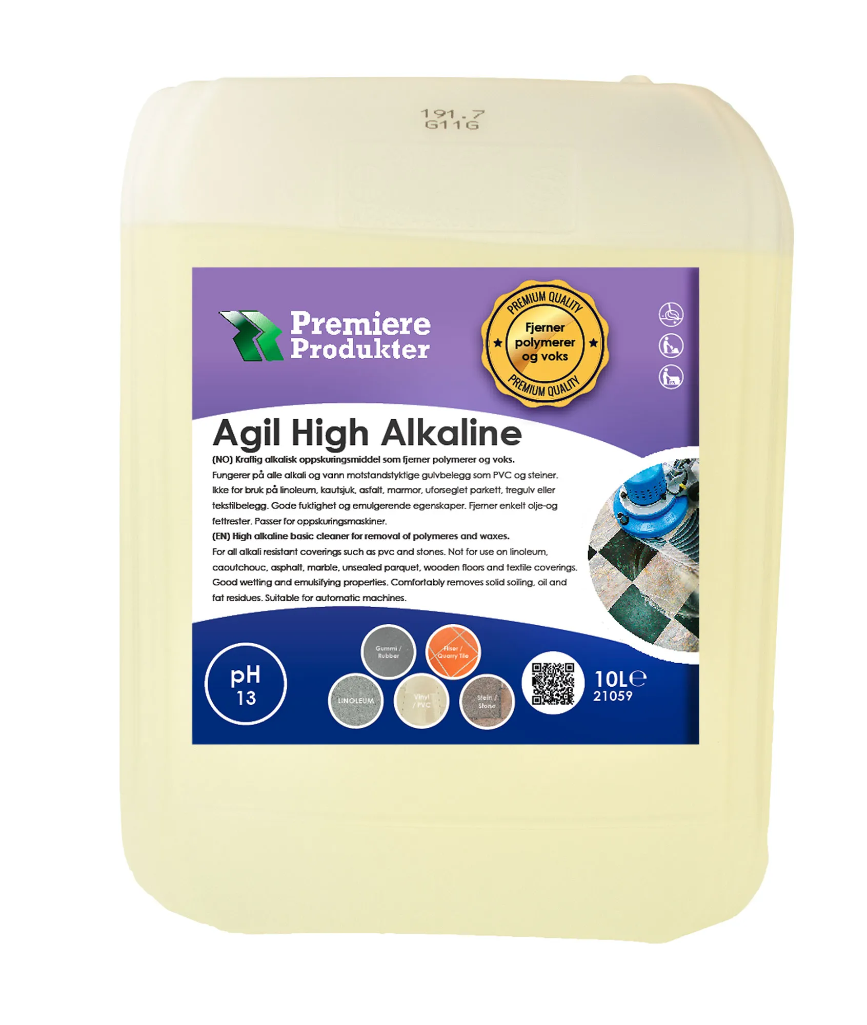 Agil High Alkaline stripper "Premium Quality"*kn a 10 lt